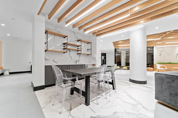 Indoor resident's lounge